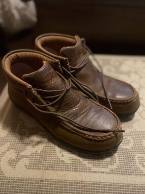 Twisted X Women's Brown Leather Chukka Boots